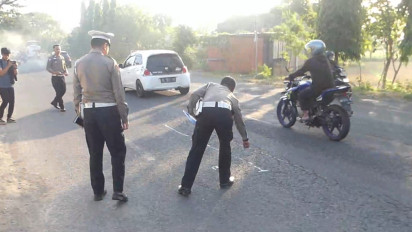 Kasus Moge Tabrak Truk Polisi Masih Lakukan Penyelidikan