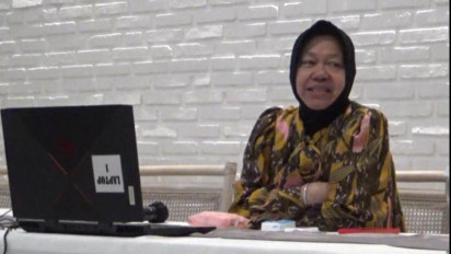 Mensos RI Nyaleg? Risma: Kayak Kurang Kerjaan Saja Hahaha