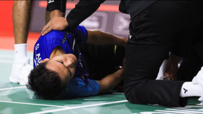 Gugur di Semifinal Malaysia Masters 2023, Christian Adinata Langsung Dilarikan ke Rumah Sakit