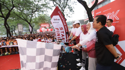 Hari ini, Ribuan Peserta Meriahkan One Run 10K di Epicentrum Jakarta Selatan