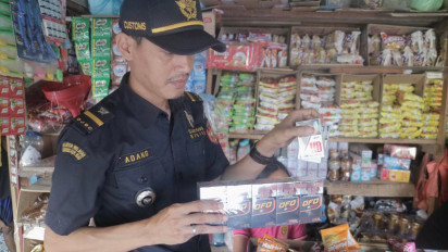 Bea Cukai Karimun Gempur Rokok dan Minuman Beralkohol Ilegal