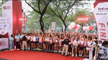 One Run 10K Sukses Digelar, Jumlah Peserta Lebih dari Target