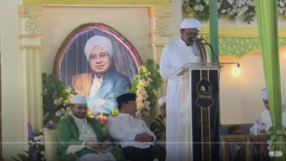 Prabowo Subianto Menghadiri Haul "Sang Raja Sanubari"