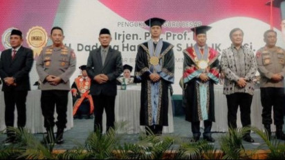 Irjen Pol Dr Dadang Hartanto Jadi Profesor, Kapolri Harap Dapat Berguna Bagi Institusi dan Masyarakat