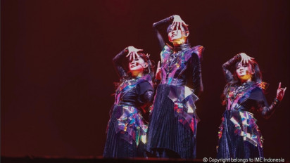 Band Metal Jepang, BABYMETAL Sukses Guncang Indonesia