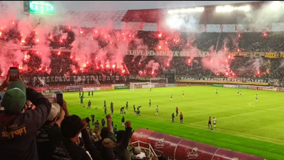 Stadion Gelora Bung Tomo Membara, Persebaya Pesta di Surabaya 730 Game dengan Kalahkan Bali United
