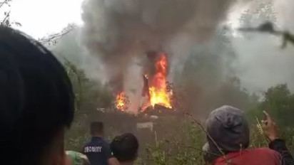 Heli Latih yang Jatuh di Ciwidey Bukan Alutsista Milik Kodam III Siliwangi