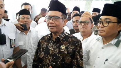Ini Tanggapan Menko Polhukam Mahfud MD Soal Perpanjangan Jabatan Komisioner KPK