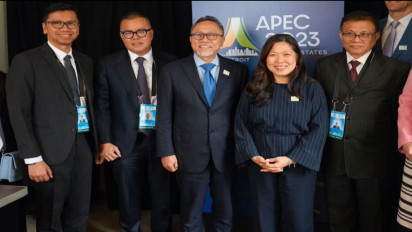 Zulkifli Hasan Temui Menteri Perdanganan Kanada Mary Ng Bahas Perundinhan ICA-CEPA sebelum Pertemuan APEC 2023 di Detroit AS