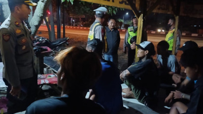 Polresta Sidoarjo Masifkan Patroli, Antisipasi Balap Liar dan Kejahatan Jalanan