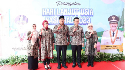 Peringatan HLUN 2023, Kota Pasuruan Jadi Model Peningkatan Kualitas Hidup Para Lanjut Usia (Lansia)