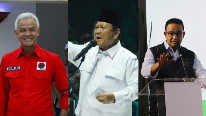Prabowo Subianto Disebut Bacapres Paling Diminati, Dibandingkan Ganjar Pranowo dan Anies Baswedan 