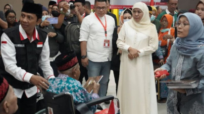 Haji Ramah lansia, Stiker Lindungi Lansia Tertempel di Setiap Sudut Hotel