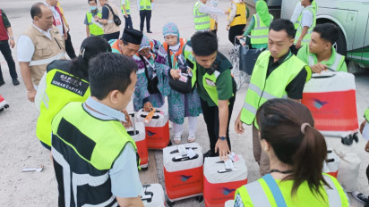 337 Penerbangan Embarkasi Haji Indonesia, Lakukan Technical Landing di Bandara Kualanamu