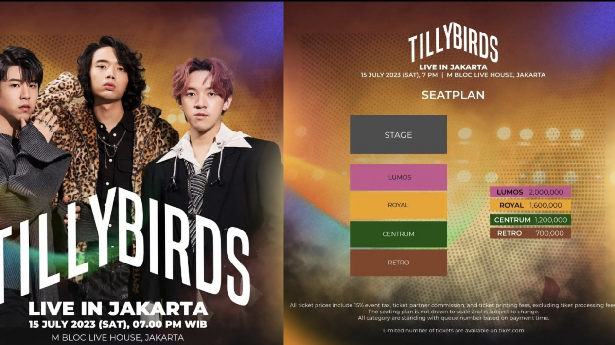 Pindah lokasi! Simak Info Terbaru Konser Tilly Birds Live in Jakarta
            - galeri foto