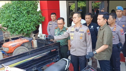 Resahkan Petani, Komplotan Pencuri Mesin Pompa Air Sawah dan Traktor Ditangkap