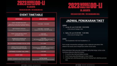 H-4 Menuju Konser ‘2023 WOODZ WORLD TOUR [OO-LI] IN JAKARTA’, Simak Rundown Acara