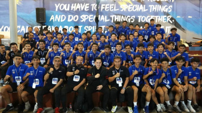 Ketua Umum PSSI Erick Thohir Bawa Circle Legenda untuk Beri Coaching Clinic pada Tim Nasional Indonesia U-16