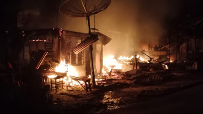 Kebakaran Menghanguskan 5 Unit Rumah di Tapanuli Utara, Kerugian Materiil Ratusan Juta Rupiah