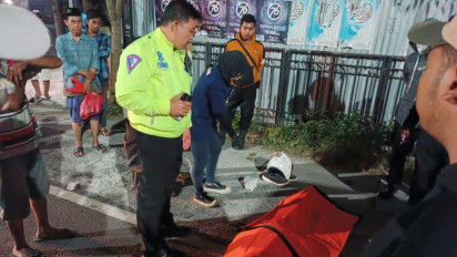 Pasutri Pengendara Motor Tabrak Tiang Seluler di Malang, Istri Tewas Suami Kritis