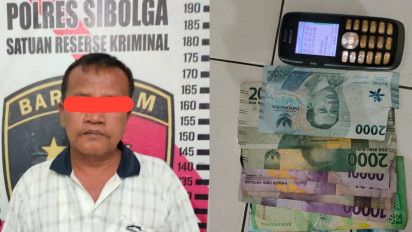 Sat Reskrim Polres Sibolga Mengungkap Kasus Perjudian Jenis Kim di Sibolga, Seorang Juru Tulis dan Barang Bukti Diamankan