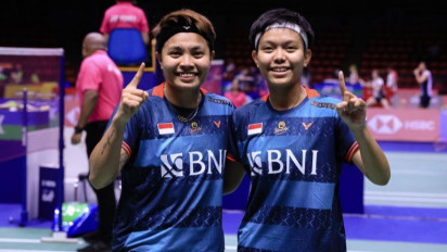 Tembus 16 Besar Thailand Open 2023, Apriyani/Fadia Jaga Kondisi Fisik dan Mental
