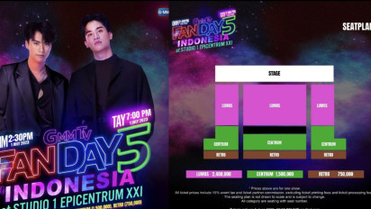 Bersiaplah! Ohm Pawat dan Tay Tawan Bakal Kunjungi Jakarta dalam 'GMMTV FANDAY 5 IN INDONESIA'