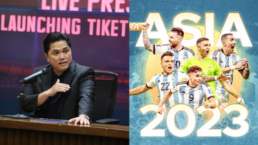Jawaban Erick Thohir soal Harga Tiket Timnas Indonesia vs Argentina Mahal: Jangan Mau Kalah Sama Konser