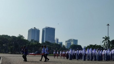 Sejumlah Peserta Upacara Peringatan Hari Lahir Pancasila Pingsan, Tak Kuat Menahan Terik Matahari