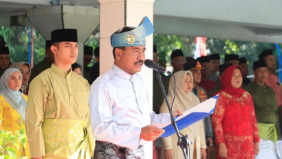 Upacara Harlah Pancasila 2023, Wali Kota Binjai Ajak Semua Unsur Masyarakat Berpartisipasi Membangun Peradaban