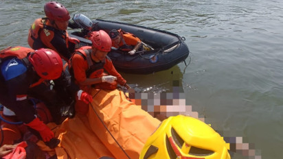 Hilang Selama 2 Hari, Seorang Pencari Ikan Ditemukan Tewas di Sungai Porong Sidoarjo