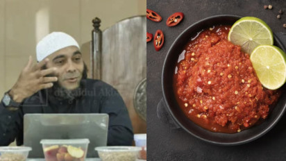 Enak tapi Sehat! dr Zaidul Akbar Kasih Resep Sambal Tanpa Pengawet Bagus untuk Tubuh, Anti Diare hingga Anti Kanker