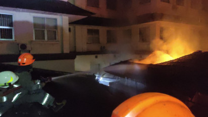 Masjid di Kawasan Magister Manajemen Unpad Kamis Dini Hari Terbakar 