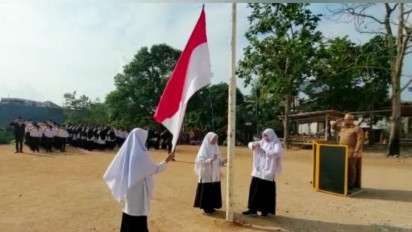 Tepis Tudingan Tidak Hormati Pancasila, Ponpes di Bandar Lampung Gelar Upacara Peringati Hari Lahir Pancasila