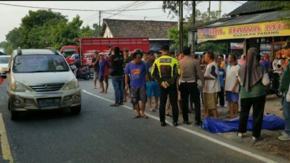 Relawan Pengatur Lalu Lintas di Ngawi Tewas Tertabrak Truk Tebu, Ini Kronologisnya