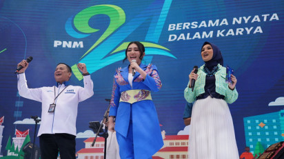 Semarakkan HUT ke-24, PNM Bersama Via Vallen Gaungkan Semangat Berdayakan Ultra Mikro Indonesia
