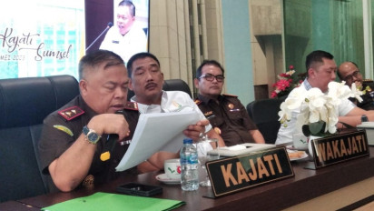 Waw! Perkara Narkoba Paling Banyak Ditangani Kejati Sumsel Persemester 1