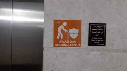 Sambut Jemaah Embarkasi BTJ-JKG, Sektor 8 Mekkah Adakan Giat Layanan Ramah Lansia