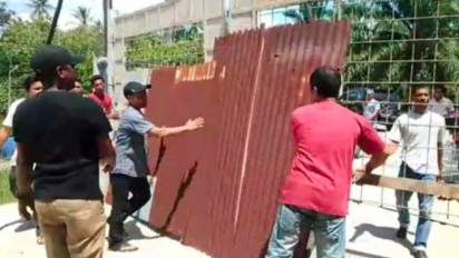 3 Bulan Belum Terima Gaji, Karyawan dan Buruh PT MAS Segel Pintu Gerbang Perusahaan