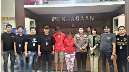 Polda Sulsel Ringkus Pasutri Pelaku Penipuan Online Lowongan Kerja PT.Pertamina