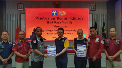 25 Narapidana Buddhis di Jatim Dapat Remisi Khusus Waisak