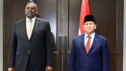 Prabowo Subianto Bertemu Menteri Pertahanan AS, Bahas Kerja Sama Bilateral