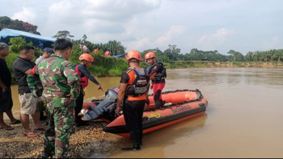 Tim SAR Gabungan Berhasil Temukan Jasad Bocah Perempuan yang Tenggelam Saat Mandi di Sungai Tembesi