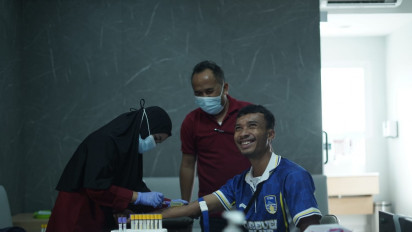 Persib Bandung Lakukan Tes Medis Jelang Latihan Perdana