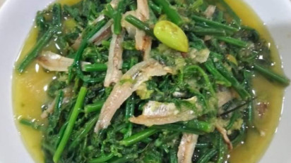 Masakan Rumahan, Tumis Pakis Cabe Ijo Khas Tebo Pedasnya "Allahu Robbi"
