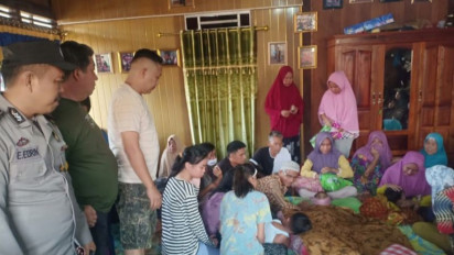 BPBD OKU Sumsel Evakuasi Jasad Korban Tenggelam di Sungai Ogan