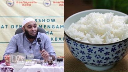 Jangan Asal-asalan! dr Zaidul Akbar Beri Tahu Cara Makan Nasi Putih yang Sehat, Ternyata Selama Ini Kita...