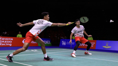 Bagas/Fikri Kalah di Final Thailand Open 2023