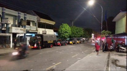 Tawuran Dua Kelompok Massa Pecah di Dekat Lapas Wirogunan Jalan Taman Siswa