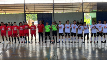 Relawan Sedulur Saklawase Gelar Senam Sehat dan turnamen Futsal di Kendal